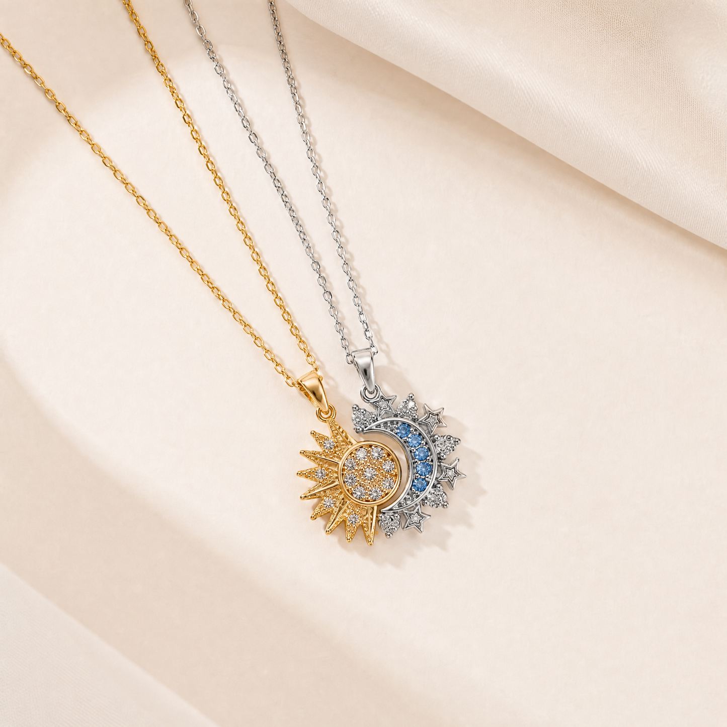 Collana Doppia Anima Sole e Luna BeautyMoon™